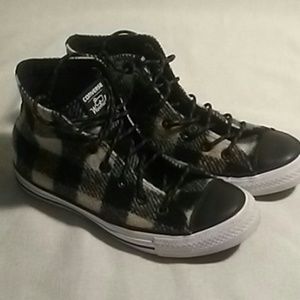 Woolrich Converse High Top Sneakers